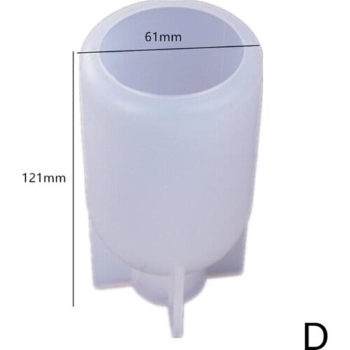 DIY Crystal Epoxy Resin Mold Led Night Bottle Mirror Silicone Mold For Resin