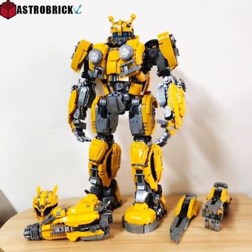 Expert Idea Transformation Robot Truck Moc Modular Bricks Transformationer Building Block 3D Model For Kid Birthday Gift