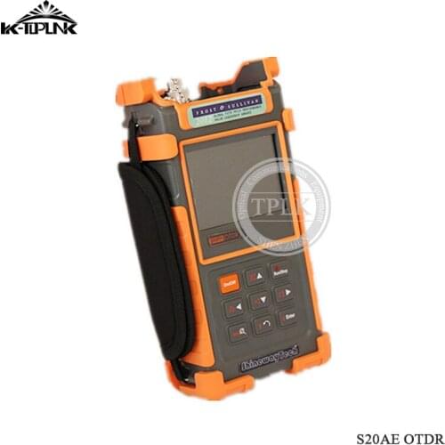 Handheld OTDR S20A/E Optical Time Domain Reflectometer with SM 1310/1550nm Visual Fault Location Function Optical Tester