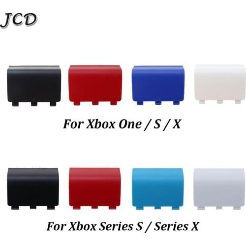 JCD Replacement Housing Door Cover for Xbox One Series X/ Series S For XBOX One S / X Controller Battery Shell Lid Back Case