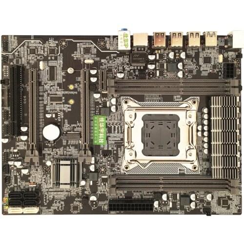 X79Z LGA2011 Socket Standard-ATX Moterboard SATA3 HDD M.2 NVME SSD DDR3 Memory