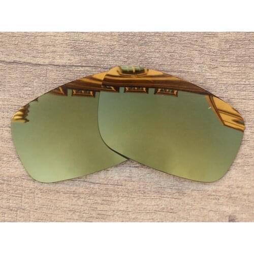 Vonxyz Bronze Mirror Polarized Replacement Lenses for-Oakley Crankshaft Frame