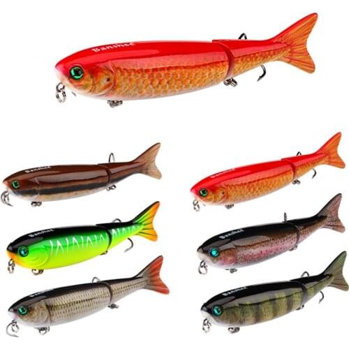 High quality 13cm 21g Sea fishing lures Multi-Jointed Z-shaped Wobblers Floating artificial hard bait Swimbait for fishing gear