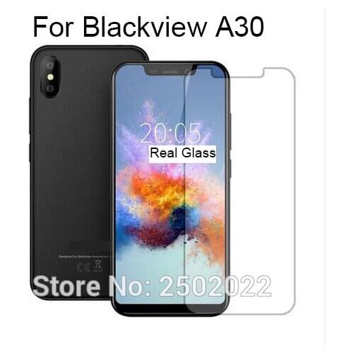 2.5D Tempered Glass For Blackview A30 Protective Film On Front Cover LCD Screen Protector For Blackview A30 Guard Shield Verre
