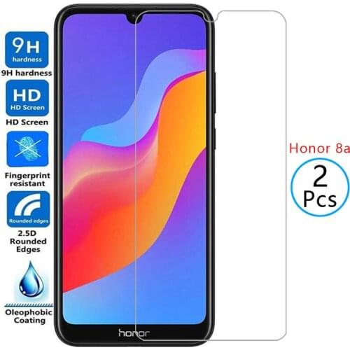 Protective tempered glass for huawei honor 8a prime pro screen protector on honor8a honer onor hono 8 a a8 8aprime safety film