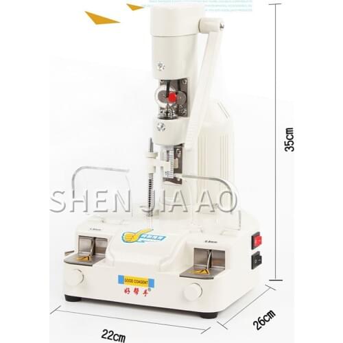 1PC Frameless Lens Punching Machine Frameless Lens Punching Machine Punching Sawing Instrument Machine Optical Shop Equipment
