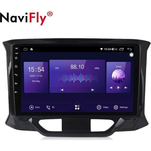 NaviFly 7862 Series 6GB+128GB QLED 1280*720 Carplay Android 10.0 Car Multimedia Player For LADA Xray X ray 2015 - 2019 GPS Navi