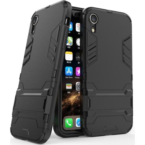 Kickstand Case For iPhone XR Case X XS MAX Cases Shockproof Armor TPU + PC Tough Cover For iPhone X XR XS MAX iPhoneX iPhoneXR