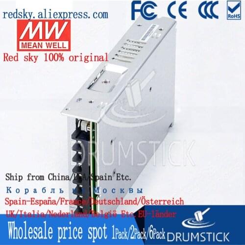 Wholesale price MEAN WELL LRS-150-24 24V 6.5A meanwell LRS-150 156W Single Output Switching Power Supply [Hot5]