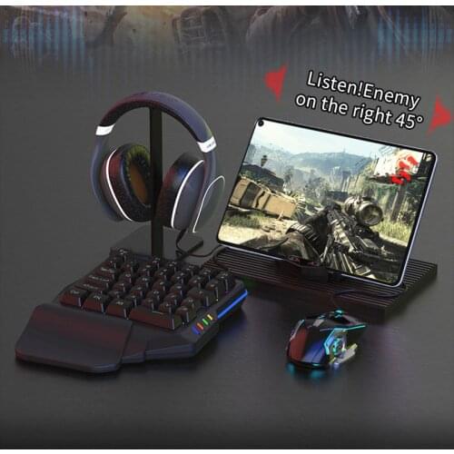 PUBG Controller Keyboard and Mouse Converter Independent Headphone Jack Support Multiple Shooting Games Gamepad Pubg for Android