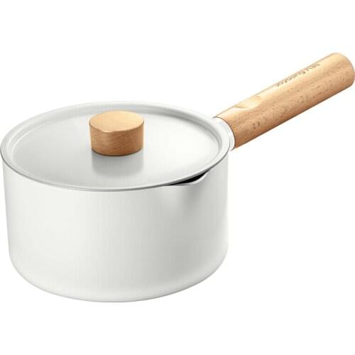 New Joyoung Mini Pot Home Dormitory Function Pan Crepe Maker 1760ml Non-Stick Milk Pot Cooker White Good Quality Cooking Pot