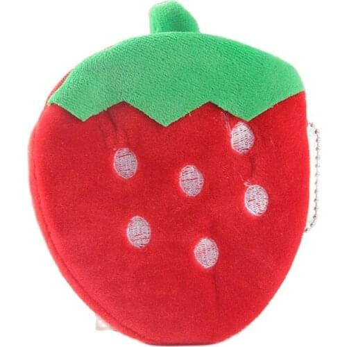 Mini Little 8cm Super Kawaii Plush Purse Watermelon Toys Kids stuffed Fruits Plush Toy Dolls