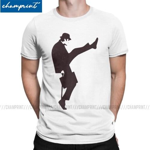 Fashion Ministry Of Silly Walks T-Shirts Men T Shirts Monty Python and the Holy Grail Black Knight Tees Gift Idea Clothing