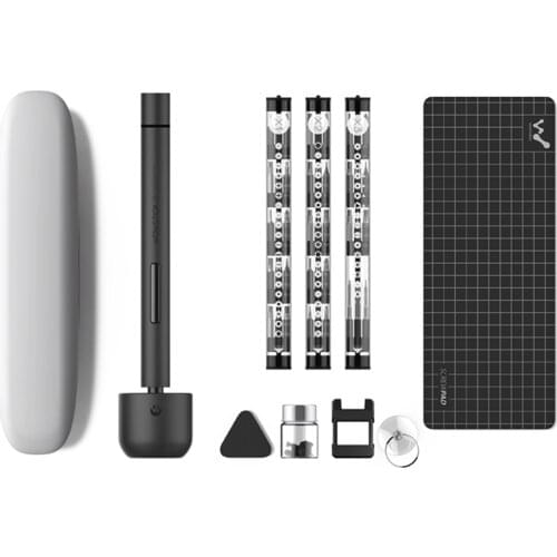 For Wowstick 1F Pro Mini Electric Screwdriver Rechargeable Cordless Power Screw Driver Kit LED Light Lithium Battery Operated