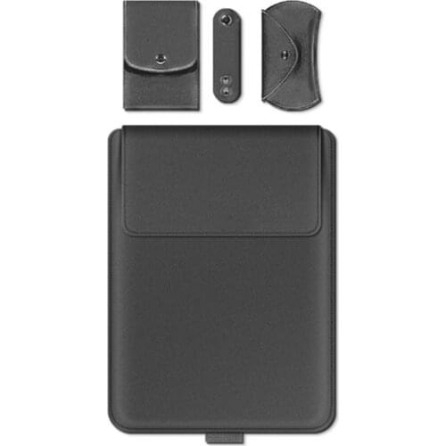 Suitable for 15-Inch Laptop Protective Cover, Ultra-Thin Liner Bag, 4-Piece Storage Bag for Laptop Universal Bracket