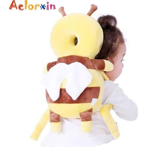5-15M Baby Head Protection Pillow Cartoon Infant Anti-fall Pillow Soft Cotton Toddler Children Protective Cushion Baby Safe Care