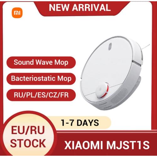 Code: FANTASTIK)Original XIAOMI MIJIA Robot Vacuum Cleaner V1 SDJQR01R for Home Automatic Sweep Dust Sterilize Planned WIFI LDS