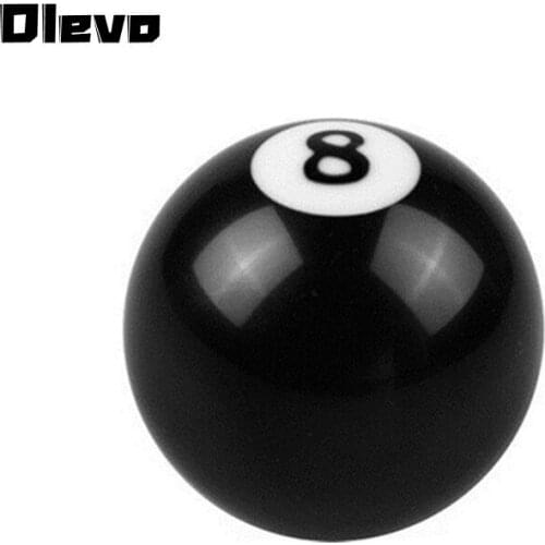 Black 8 Billiard MT Manual Universal Gear Shift Knob Gearshift Shifter Stick Lever Headball Pen POMO ARM GearShifter Gearknob