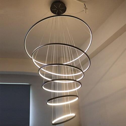 Modern Chandelier Light For Living room Dining room Bedroom Kitchen Indoor Pendant Chandelier Lamp 110V 220V Aluminum Fixtures