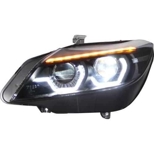Car Styling for BMW Z4 Headlights 2009-2016 E89 LED Headlight DRL Hid Head Lamp Angel Eye Bi Xenon Beam Accessories