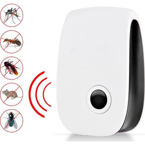 Ultrasonic Pest Repeller Mosquito Machine House Fly Rat Mice Spider Insect Control Ultra Sonic Pest EU/US/UK Plug In Protector