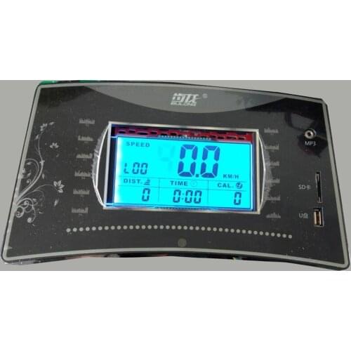 Upper control board for BULONG T800 Treadmill Display Control Panel LCD Operator Panel Instrument Panel