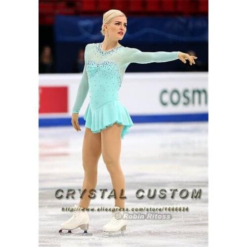 Hot Sales Figure Skating Dresses Adult Fashion New Brand Ice Figure Skating Dresses Competition For Women DR3472