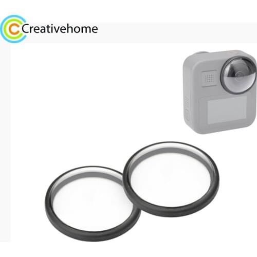 2 PCS PULUZ Acrylic Protective Lens Cover for GoPro Max not Include Camera