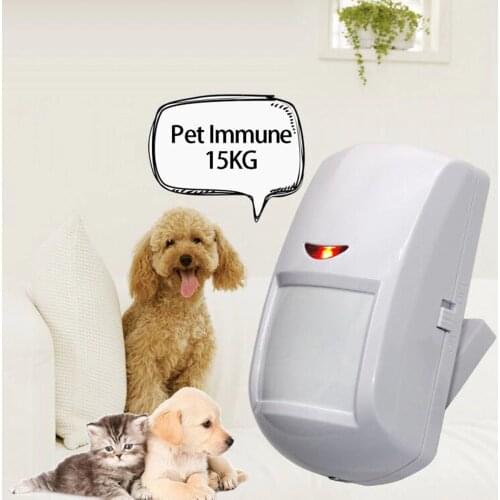 Auto Pet-proof PIR Sensor Infrared Wireless Motion Detector 433Mhz RF Sensor For Smart Home Security Alarm System