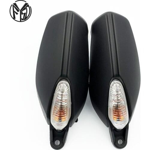 For DUCATI Hypermotard 820/ Hyperstrada 821 2013 2014 2015 Right Brake Side Left Clutch Side HandGuard Handlebar with Light