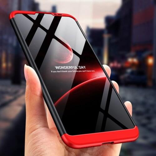 For Huawei Y6 2019 Case 360 Degree Full Protection Hard PC Shockproof Matte Case For Huawei Y6 2019 ProCoque Etui Kryt