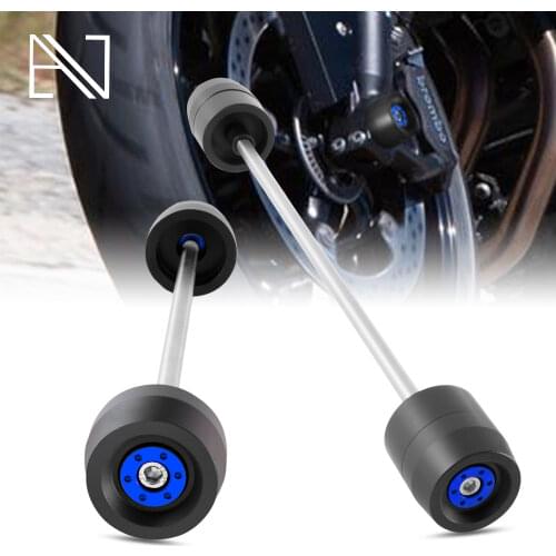 For Yamaha YZF-R115-20 YZF-R6 17-20 MT-09 FZ-09 15-18 XSR900 15-18 MT-10 15-20 Front Rear Axle Sliders Wheel Protection