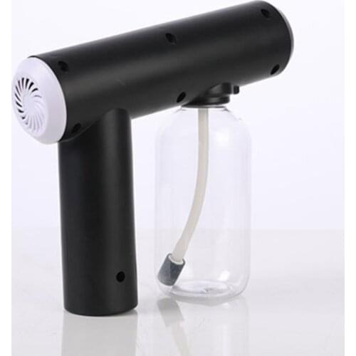 Electric Blue Light Nano Steam Spray Fogging Atomization Disinfection Sprayer Gun USB Rechargeable Mist Fogger Sanitizer Machine