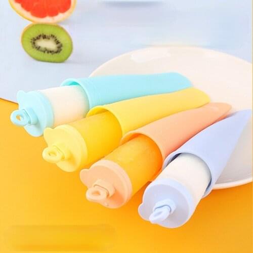 Food grade silicone ice cream mold popsicle mold DIY homemade dessert refrigerator juice ice cream mold popsicle mold