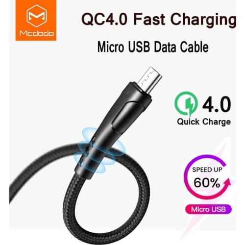 Mcdodo Micro Data usb Cable 3A Fast Charging Android Charger For Samsung Huawei oppo a93 2020 Android usb Cable