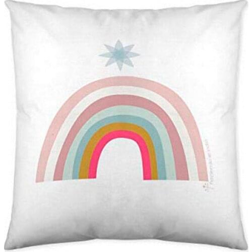 Cushion cover Pink Rainbow Haciendo el Indio (40 x 40 cm)