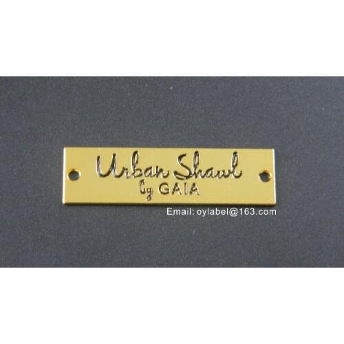 OEM Garment labels metal labels