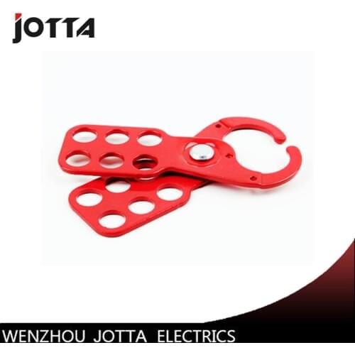 Industrial Hasps-Six-hole steel safety lockout Hasp Diameter 25mm