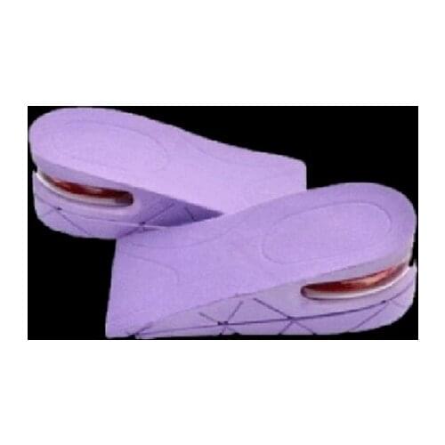 Air Cushion Length Extender Insoles PURPLE Color (5 CM)