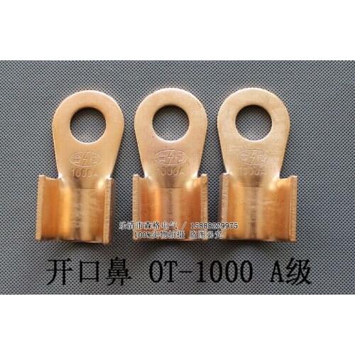 1piece OT-1000A Copper passing through terminal Electric power fittings equipment contact A type