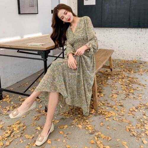 2021 chinese traditional dress women chiffon dress hanfu improvement long dress vintage casual clothes ancient princess dress