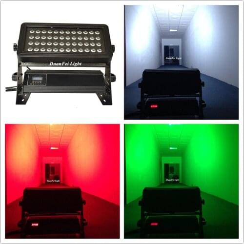 4 lot Waterproof led city color light 48x10w Tower decoration led wall washer rgbw outdoor led city color architectural lighting