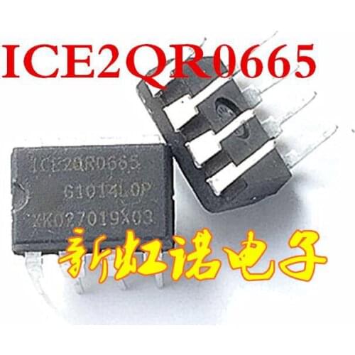 5Pcs/Lot New ICE2QR0665 LCD Power Management Chip DIP-8 Integrated circuit IC Good Quality In Stock