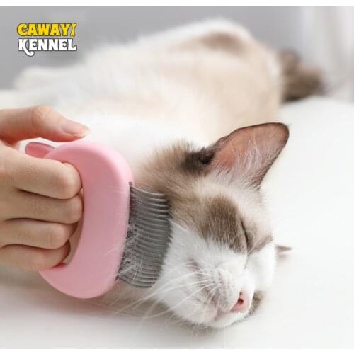 Cat Accessories Long Hair Short Hair Comb Cat Special Hair Removal Floating Hair Removal Comb Cat Ear Shell Comb
