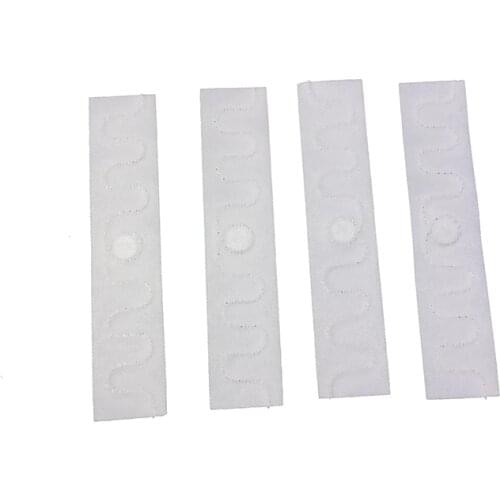 1000pcs 70*15MM UHF RFID Woven Fabric Washable Laundry Tag For Garment Washing ISO18000-6C Non-woven label Textile Laundry Tag