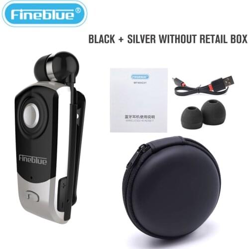 Fineblue F960 Earphone Bluetooth-compatible Lotus with Wire Wireless Clip on Headset Earphones Handsfree Earbuds