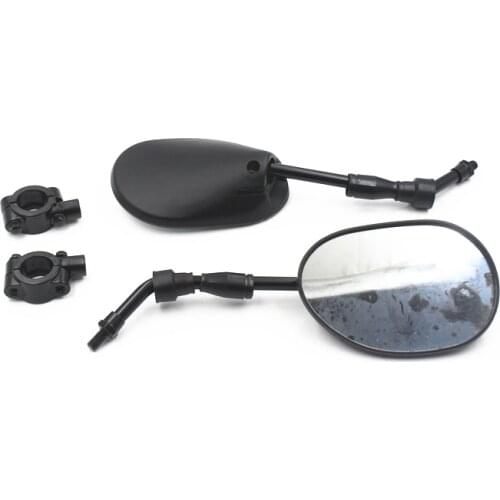 Universal Motorcycle 8mm Rearview Side Mirrors Handle Bars For Honda Yamaha BMW Kawasaki Suzuki Touring Dirt bike Chopper