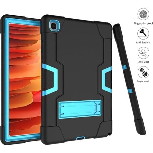 Color Stitch Case Cover for Samsung Galaxy Tab A7 10.4 inch 2020 T500 505 Back Stand Tablet Protective Shell Case Cover