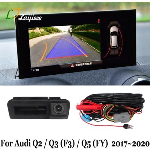 For Audi Q2 Q3 F3 Q5 FY 2017 2018 2019 2020 OEM Screen DIY installation Plug & Play Reverse Camera / Car Rearview Parking Camera