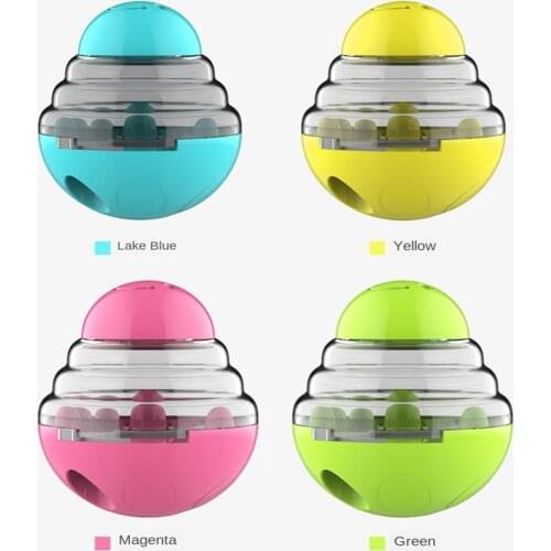 Interactive Toy Dog Treat Dispensing Smart IQ Toy Leakage Food Funny Ball Small Medium Large Pet Puppy Play Game For Pets